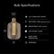 Feit Electric Feit Decorative E26 (Medium) Filament LED Bulb Soft White 60 Watt Equivalence 1 pk CGAYCMG927CAHDR - alternate 4